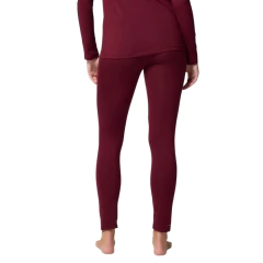 CALÇA FEMININA SEGUNDA PELE MIDWEIGHT STRETCH TIGHT BORDÔ AL8127-624 COLUMBIA - loja online