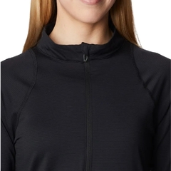 CAMISETA FEMININA MANGA LONGA DRY FPS 50 1/2 ZIP ENDLESS MONTRAIL MESH PRETO AK0932-010 COLUMBIA - comprar online