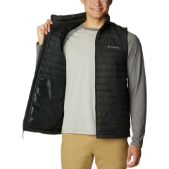 COLETE MASCULINO SILVER FALLS PRETO WO2271-010 COLUMBIA - comprar online