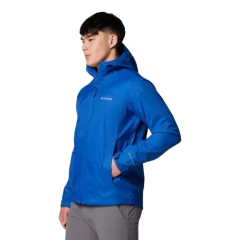 JAQUETA MASCULINA ANORAK EVAPOURATION II CORTA VENTO AZUL WM8514-433 COLUMBIA - comprar online