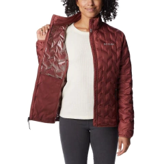 JAQUETA FEMININA DELTA RIDGE DOWN SEM CAPUZ BETERRABA WK0259-679 COLUMBIA - Terratop Aventura