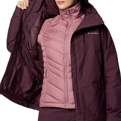 JAQUETA FEMININA INTERCHANGE V WHIRLIBIRD VIOLETA WK7396-607 COLUMBIA - Terratop Aventura