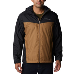 JAQUETA MASCULINA GLENNAKER SHERPA LINED CORTA VENTO PRETO E MARROM XM0676-009 COLUMBIA