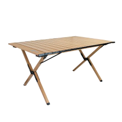 MESA DOBRÁVEL DE AÇO FRADE 0,90X0,60M BEGE NAUTIKA