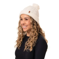 GORRO UNISSEX HALF DOME PRETO E CINZA CONQUISTA - Terratop Aventura