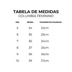 TÊNIS FEMININO TAMIAMI PFG CINZA E CORAL BL0174-063 COLUMBIA
