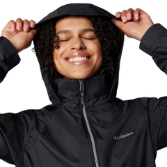 JAQUETA FEMININA SWITCHBACK IV CORTA VENTO PRETO WL5776-010 COLUMBIA - Terratop Aventura