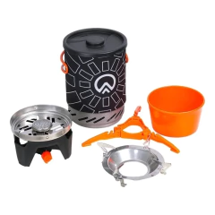 FOGAREIRO À GÁS COM PANELA JET COOK AZTEQ