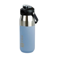 GARRAFA TÉRMICA INOX 750ML ISOMAX AZUL CLARO NAUTIKA - comprar online