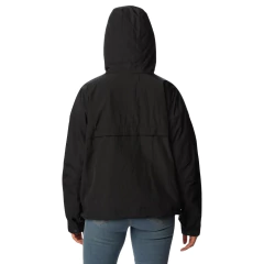 JAQUETA FEMININA INTERCHANGE FLEECE LAURELWOODS III PRETO WL5147-010 COLUMBIA