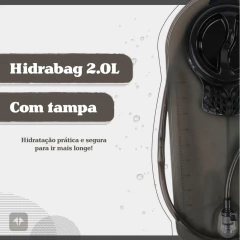 REFIL DE HIDRATAÇÃO HIDRABAG 2L COM TAMPA FRONTAL NAUTIKA - comprar online