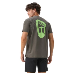 CAMISETA MASCULINA MANGA CURTA MALHA CHRISTS CARABINER CINZA CHUMBO 2075011201CZ01 ALPEN - loja online