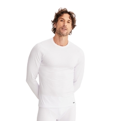 BLUSA MASCULINA SEGUNDA PELE BÁSICA BRANCO 117103B ALMA - comprar online