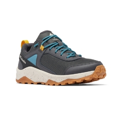 TÊNIS MASCULINO IMPERMEÁVEL WATERPROOF TRAILSTORM ASCEND CINZA E AZUL BM7416-012 COLUMBIA