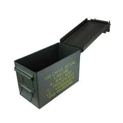 CAIXA DE METAL AMMO BOX 50 NAUTIKA - loja online