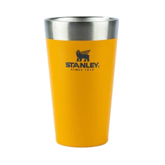 COPO TÉRMICO DE CERVEJA S/ TAMPA 473ML AMARELO SAFFRON STANLEY