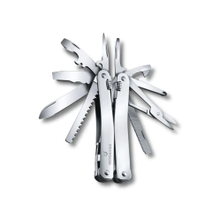 ALICATE 24F SWISSTOOL SPIRIT COM BAINHA COURO 3.0224.L VICTORINOX - Terratop Aventura