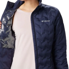 JAQUETA FEMININA DELTA RIDGE DOWN SEM CAPUZ AZUL MONSOON BLUE WK0259-466 COLUMBIA na internet