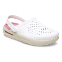 SANDÁLIA UNISSEX LITERIDE INMOTION CLOG BRANCO / BEGE E ROSA 209964100 CROCS - comprar online