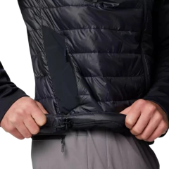 Imagem do JAQUETA MASCULINA TECH HYBRID SOFTSHELL SEM CAPUZ PRETO WO7913-010 COLUMBIA