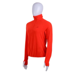BLUSÃO FEMININO FLEECE 1/2 ZIP CHAMONIX X-LITE LARANJA 12024I55 KAILASH - comprar online