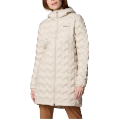 JAQUETA FEMININA PARCA DOWN DELTA RIDGE II COM CAPUZ BEGE WK0440-278 COLUMBIA
