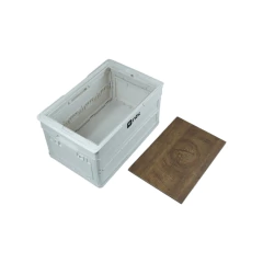 Imagem do CAIXA DE ARMAZENAMENTO COMPACTÁVEL CAMP BOXX G BRANCO NAUTIKA