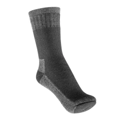 MEIA UNISSEX TÉRMICA LÃ MERINO BURLY CINZA DARK GREY 19707-088 SOLO