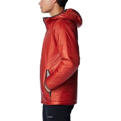 JAQUETA MASCULINA ARCH ROCK DOUBLE WALL ELITE COM CAPUZ VERMELHO WO8718-849 COLUMBIA - Terratop Aventura