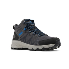 BOTA MASCULINA IMPERMEÁVEL OUTDRY PEAKFREAK II MID CINZA E AZUL BM2138-089 COLUMBIA