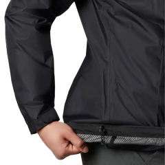 JAQUETA FEMININA IMPERMEÁVEL ARCADIA II PLUS SIZE PRETO RW2436-010 COLUMBIA - comprar online