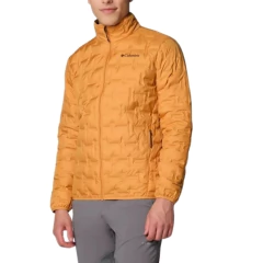 JAQUETA MASCULINA DELTA RIDGE II DOWN SEM CAPUZ AMARELO SUNSTONE WO8412-861 COLUMBIA