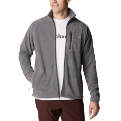 JAQUETA MASCULINA FLEECE FAST TREK II FULL ZIP CINZA AM3039-023 COLUMBIA - Terratop Aventura