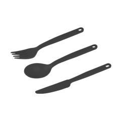 TALHERES CAMP CUTLERY CINZA C/ 3 PEÇAS SEA TO SUMMIT - comprar online