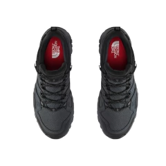 BOTA MASCULINA IMPERMEÁVEL DRYVENT HEDGEHOG FASTPACK II MID PRETO E CINZA NF0A46ALZU5 THE NORTH FACE na internet