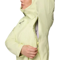 JAQUETA FEMININA IMPERMEÁVEL NORTHWEST EXPLORER 3L SHELL TITANIUM AMARELA WK8420-775 COLUMBIA - loja online