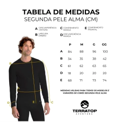 BLUSA MASCULINA SEGUNDA PELE BÁSICA BRANCO 117104BC ALMA - Terratop Aventura