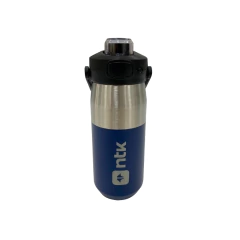 GARRAFA TÉRMICA INOX 550ML ISOMAX AZUL NAUTIKA