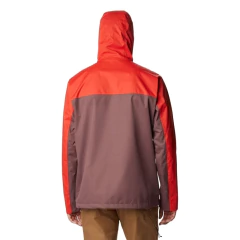 JAQUETA MASCULINA IMPERMEÁVEL HIKEBOUND VERMELHO WM6848-839 COLUMBIA - loja online