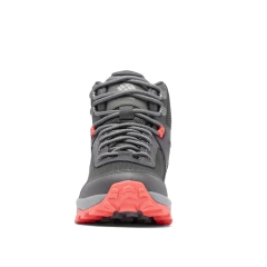 BOTA FEMININA IMPERMEÁVEL WATERPROF TRAILSTORM ASCEND MID CINZA E PINK BL1169-089 COLUMBIA - comprar online