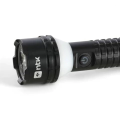 LANTERNA RECARREGAVEL USB 1500 LÚMENS KRIPTON PRETA NAUTIKA na internet