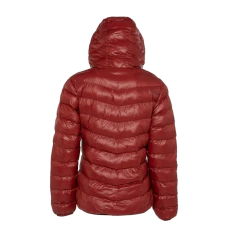 JAQUETA FEMININA PUFFER DOUBLE C/ CAPUZ PATAGÔNIA VERMELHO E LARANJA 12024I51 KAILASH - Terratop Aventura
