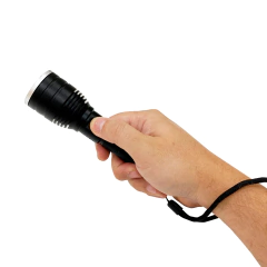Imagem do LANTERNA RECARREGAVEL USB 1000 LÚMENS KRIPTON PRETA NAUTIKA