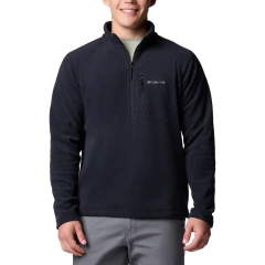BLUSÃO MASCULINO FLEECE FAST TREK III HALF ZIP PRETO XM6410-013 COLUMBIA