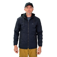 JAQUETA MASCULINA DUPLA SILENCE TRICLIMATE PRETO CONQUISTA