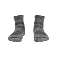 MEIA UNISSEX DUO CANO MÉDIO MESCLA E PRETO 000VSE0092801 CURTLO