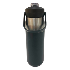 GARRAFA TÉRMICA INOX 1000ML ISOMAX PRETO NAUTIKA - comprar online