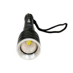 LANTERNA RECARREGAVEL USB 1000 LÚMENS KRIPTON PRETA NAUTIKA na internet