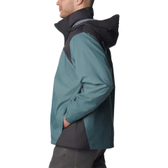 JAQUETA MASCULINA GLENNAKER LAKE RAIN CORTA VENTO CINZA E AZUL RM2015-346 COLUMBIA na internet