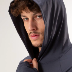 CAMISETA MASCULINA MANGA LONGA DRY FPU 50 COM CAPUZ EXPLORER PRETO 2075001039PR01 ALPEN na internet